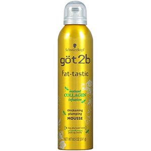 Got2b Fat-Tastic Thickening Plumping Mousse Hair - 8.5 oz