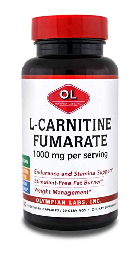 Olympian Labs - L-Carnitine Fumarate 1000 mg. - 60 Vegetarian Capsules