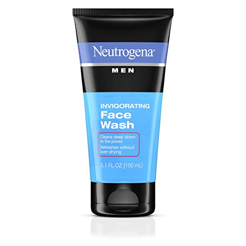 Neutrogena men invigorating face wash - 5.1 oz
