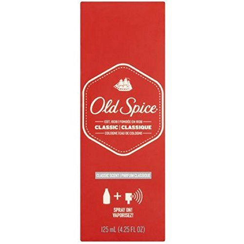 Old Spice Classic Scent Cologne -  4.25 OZ