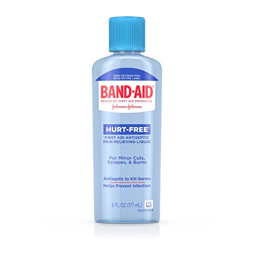 Johnson and Johnson Band-Aid Hurt Free Antiseptic Wash - 6 Oz