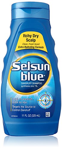 Selsun Blue Dandruff Shampoo for Itchy Dry Scalp -  11 Oz.