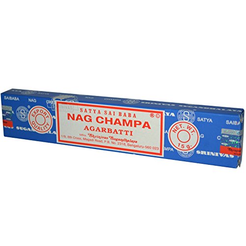 Satya Sai Baba Nag Champa Agarbatti Incense - 15 Grams