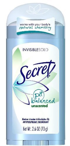 Secret sheer dry solid unscented antiperspirant and deodorant - 2.6 oz