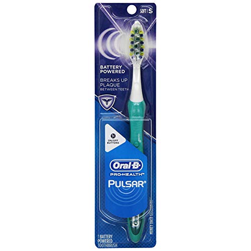 Oral-B Pulsar Toothbrushes, Head Size: Regular(40), Type: Soft - Each.