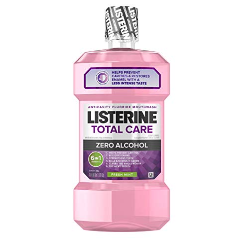 Listerine Total Care zero anticavity mouthwash Fresh mint flavour - 33.8 oz