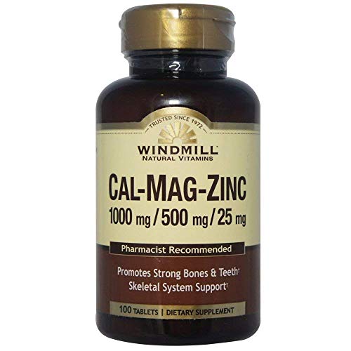 Windmill Calcium Magnesium Plus Zinc Tablets - 100 ea