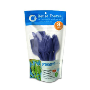 Preserve - Cutlery On The Go Midnight Blue - 24 Piece