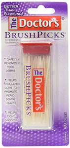 The Doctors Brush Picks To Remove Plaque And Food Particles - 120 ea