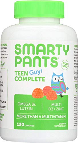 SmartyPants - All-in-One Multivitamin + Omega 3 + Vitamin D For Kids - 120 Gummies.