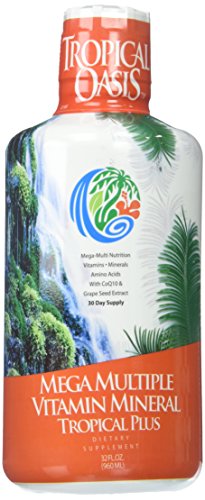 Tropical Oasis - Tropical Plus Mega Multiple Vitamin/Mineral - 32 oz.