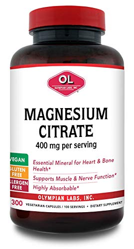 Olympian Labs - Magnesium Citrate 400 mg. - 300 Capsules