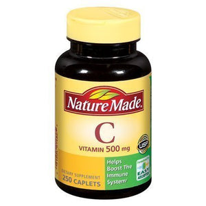 Vitamin C 500 Mg By Nature Made - 250 Caplets
