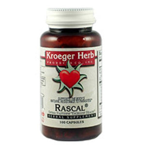 Kroeger Herbs - Herbal Combinations Rascal - 100 Capsules.