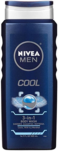 Nivea for Men Body Wash, Cool - 16.9 Oz.