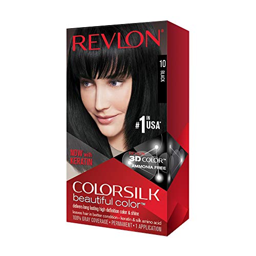 Revlon Colorsilk Beautiful Color Permanent Color  Black 10 - 1 ea.