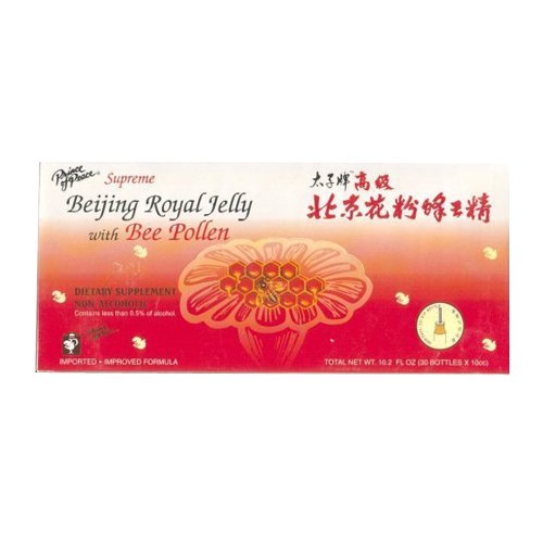 Prince of Peace - Supreme Beijing Prince Royal Jelly with Bee Pollen - 30 Bottle