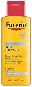 Eucerin Calming Body Wash Daily Shower Oil - 8.4 OZ