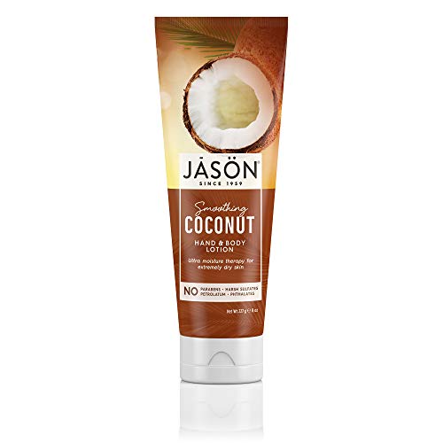 Jason Natural, Hand & Body Lotion, Smoothing Coconut - 8 oz