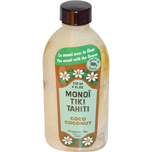 Monoi Tiare Tahiti - Coconut Oil Natural - 4 oz.