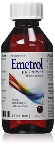 Emetrol For Nausea, Cherry Flavor Syrup - 4 OZ