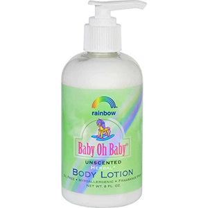 Rainbow Research - Baby Oh Baby Herbal Body Lotion Unscented - 8 oz.