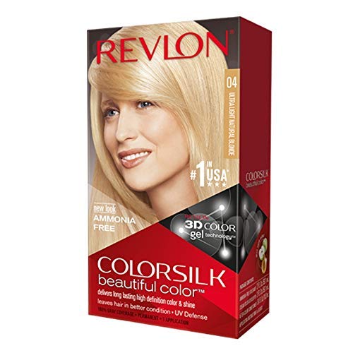 Revlon Colorsilk Beautiful Color,Ultra Light Natural Blonde 04 - 1 ea.