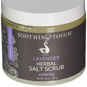 Soothing Touch - Herbal Salt Scrub Lavender - 20 oz.