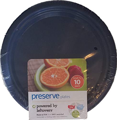 Preserve - Reusable Recycled Plates Small Midnight Blue - 10 Pack