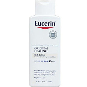 Eucerin Original Moisturizing Lotion For Dry And Sensitive Skin 8.4 Oz.