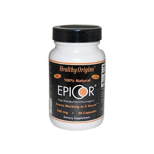 Healthy Origins - EpiCor High-Metabolite Immunogens 500 mg. - 30 Capsules
