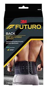 Futuro Back Support Adjustable Moderate Support, Adjust to Fit - 1 ea.