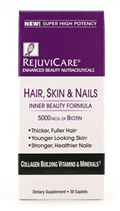 RejuviCare Enhanced Beauty for Hair And Nail Formula Caplets - 30 ea