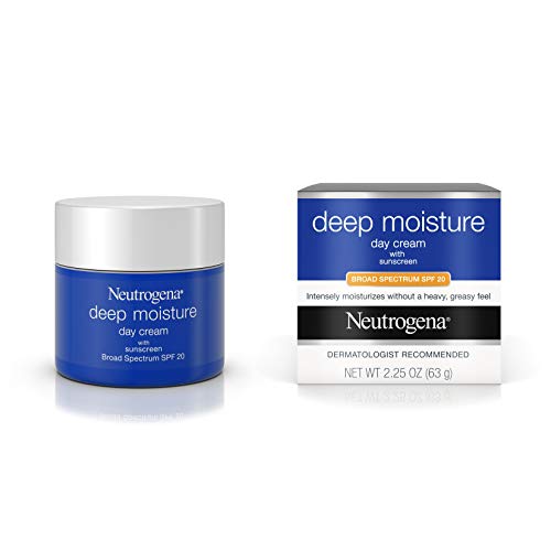 Neutrogena Deep Moisture Day Cream With Sunscreen, SPF 20 -  2.25 oz