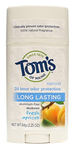 Tom's Of Maine Natural Long-Lasting Deodorant Stick Apricot - 2.25 oz