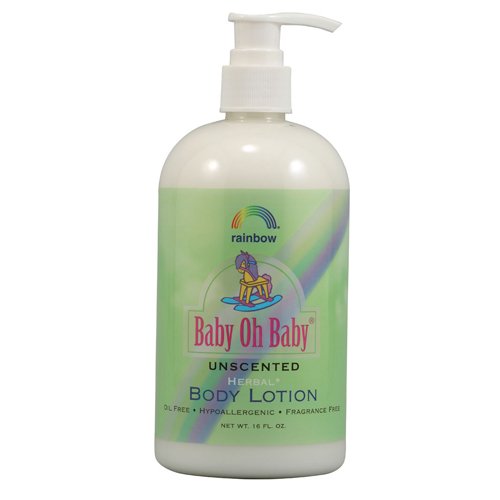 Rainbow Research - Baby Oh Baby Body Lotion Unscented - 16 oz.