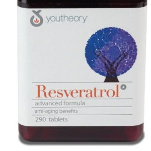 Youtheory, Resveratrol, Advanced Formula, 290 Tablets.