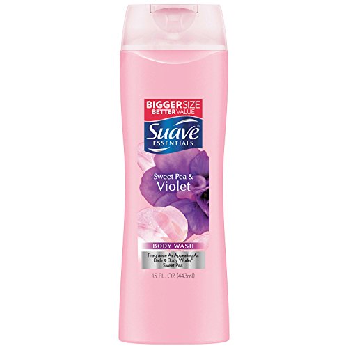 Suave Naturals Body Wash, Sweet Pea and Violet - 12 Oz