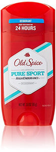 Old Spice High Endurance Deodorant,Pure Sport Scent - 3 oz