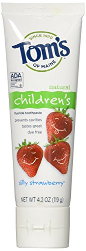 Tom's of Maine - Natural Toothpaste Children's With Fluoride Silly Strawberry - 4.2 oz.