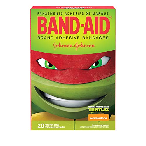 Johnson & Johnson Teenage Mutant Ninja Turtles Bandages - 20 Ea