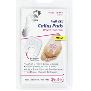 PediFix Pedi-gel Callus Pads, 2-Count