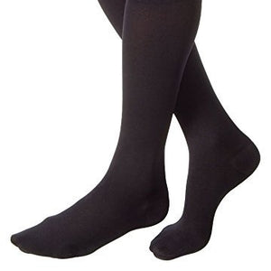Jobst Medical Legwear Relief Knee High Closed Toe 20-30 mm/Hg Compression, Black, large - 1 ea