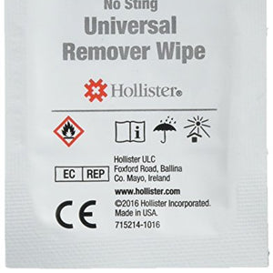 Universal remover wipes, for adhesives and barriers, HOL7760 - 50 ea