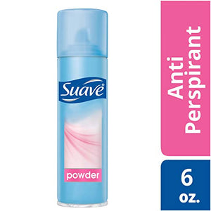 Suave Anti - Perspirant & Deodorant, Aerosol, Powder -  6 OZ