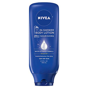 Nivea In-Shower Body Lotion Nourishing For Very Dry Skin -13.5 oz.
