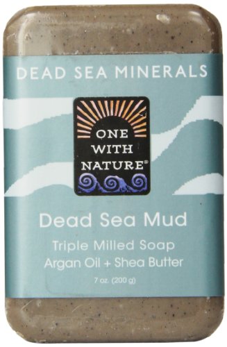 One With Nature - Dead Sea Mineral Bar Soap Rejuvenating Dead Sea Mud - 7 oz.