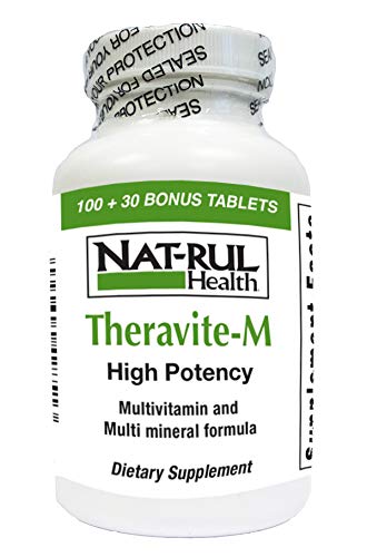 Natrul Health Theravite - M with Beta Carotene Tablets - 130 ea
