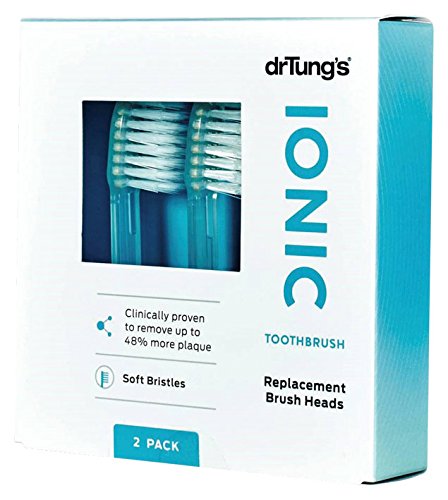 Dr. Tung's, Ionic hyG, Replacement Brush Heads, Soft -  2 Brush Heads