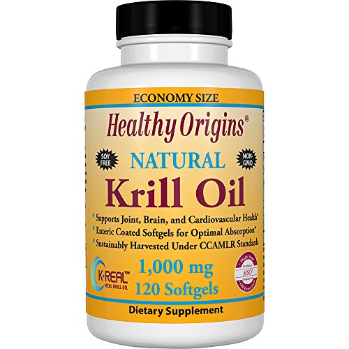 Healthy Origins - Natural Krill Oil 1000 mg. - 120 Softgels